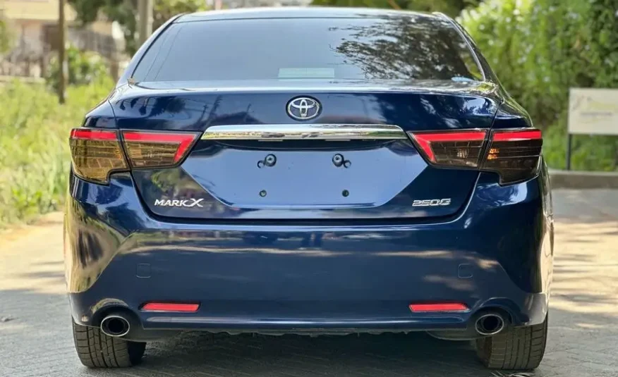 2017 Toyota Mark X 250G Premium Package