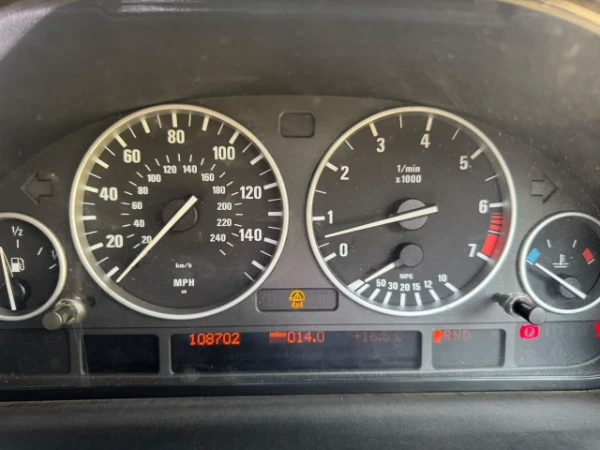2005 BMW X5 sunroof